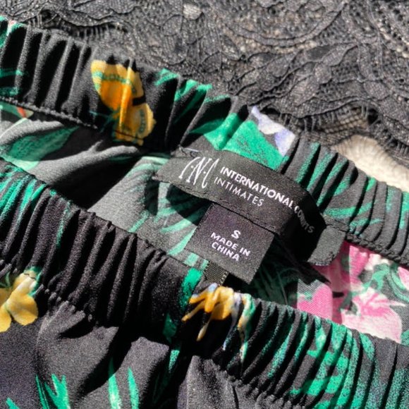 INC INTIMATES Set Matching Tropical Print - Picture 6 of 10